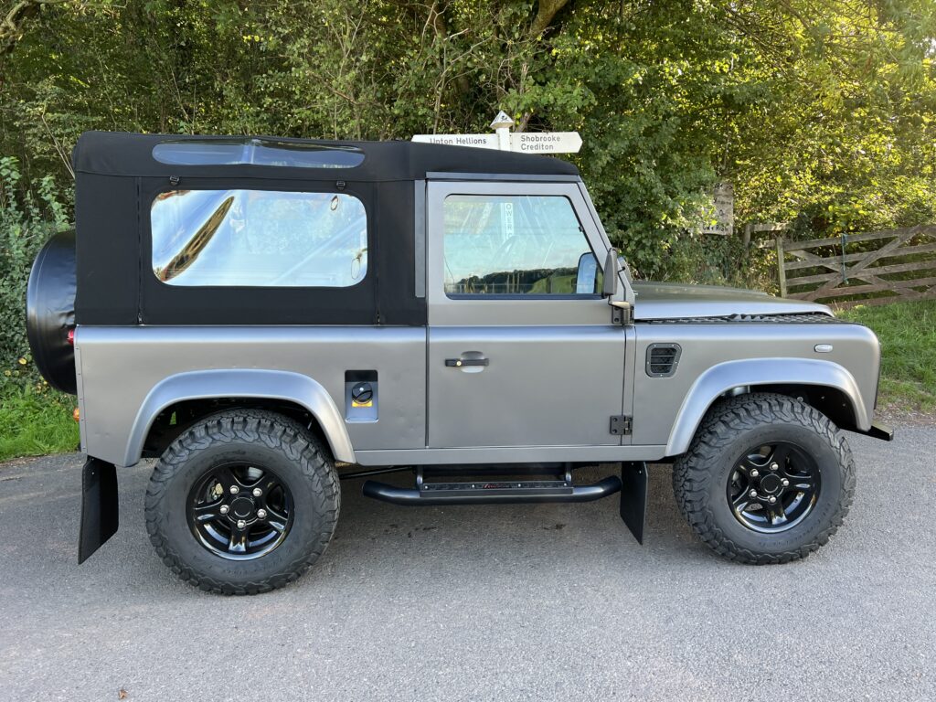 Embrace The Open Road The Land Rover Defender 90 Soft Top Experience