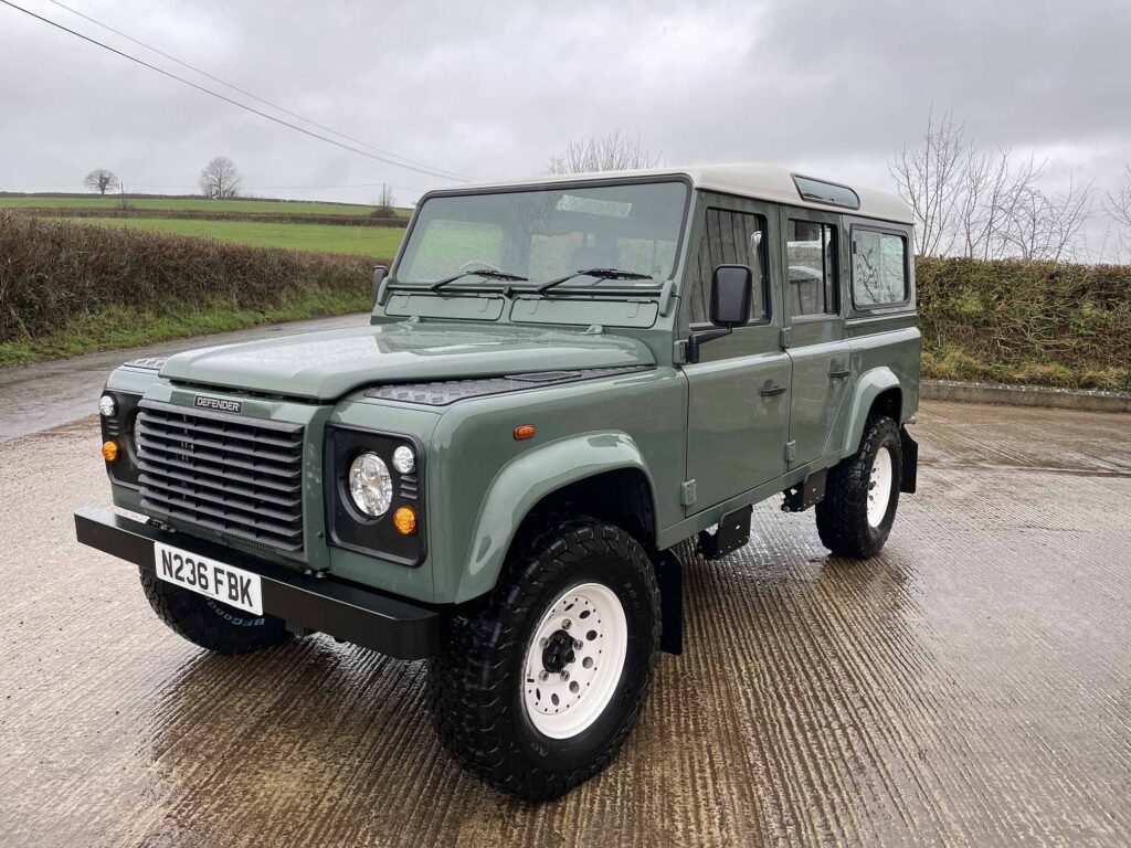 LAND ROVER DEFENDER 110 - HARD TOP IN KESWICK GREEN | TATC